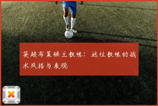英超布莱顿主教练：这位教练的战术风格与表现